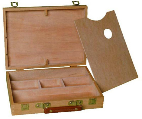 Easles - Wooden Artbox Medium - Suitcase Style